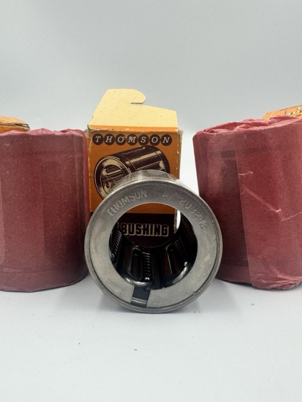 Lot of 3 NOS Thomson A203242 Linear Ball Bushings Bearings 1.25in Shaft USA NEW